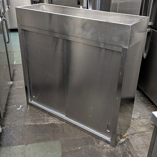 【中古】吊戸棚 幅1100&times;奥行350&times;高さ1060 【送料別途見積】【業務用】【飲食店 店舗 厨房機器 吊戸棚 業務用吊戸棚】｜厨房機器と店舗用品 TENPOS