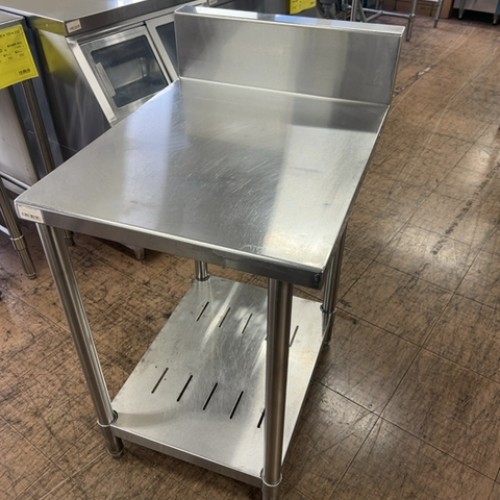 【中古】作業台 BGあり 幅510&times;奥行650&times;高さ800 【送料無料】【業務用】【飲食店 店舗 厨房機器 作業台 業務用作業台】｜厨房機器と店舗用品 TENPOS 17,710円