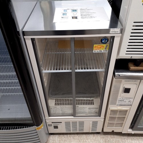 【実業家最長1年引きうける】【中古】横すべり扉冷蔵陳列棚 ホシザキ SSB-48DTL 幅485×奥ふかさ450×高さ1080 【貨物輸送別途積もり書き】【御勤め用】【飲食店 バス発着場 勝手もと備品 冷蔵陳列棚 御勤め用冷蔵陳列棚】