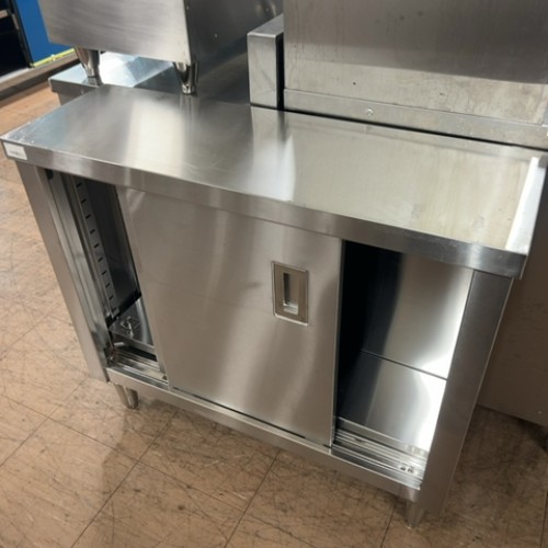【中古】膳立て台 BGなし 幅900×奥ぶかさ300×高さ800 【貨物輸送無料】【お役目用】【飲食店 バス発着場 勝手もと設備 膳立て台 お役目用膳立て台】