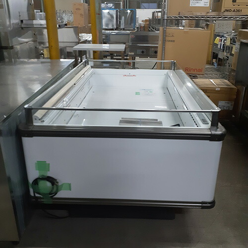 【中古】平型氷る陳列棚 サンデン・リテール取り合わせ SIMX-65PGFSAXR 幅1800×奥ふかさ900×高さ850 【貨物輸送別途積もり書き】【御勤め用】【飲食店 バス発着場 勝手もと備品 平型陳列棚 御勤め用平型陳列棚】