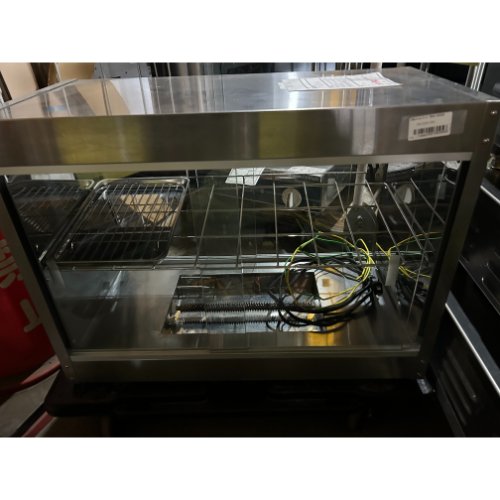 【中古】TBホットショーケース テンポスオリジナル TBHS-600SK 幅600×奥行300×高さ460 【送料別途見積】【業務用】【飲食店 店舗 厨房機器 ホットショーケース 業務用ホットショーケース】