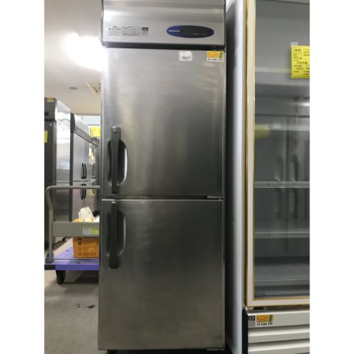 【中古】縦型電気冷蔵庫 ホシザキ HR-63LZT 幅625×奥ふかさ650×高さ1890 【貨物輸送別途積もり書き】【お役目用】【飲食店 バス発着場 勝手もと装置 電気冷蔵庫 お役目用電気冷蔵庫】