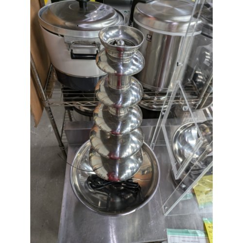 【中古】チョコレートファウンテン D20097 幅360×奥ふかさ360×高さ830 【貨物輸送別途積もり書き】【御役目用】【飲食店 バス発着場 御厨子所計器 風変わり機械類 御役目用風変わり機械類】