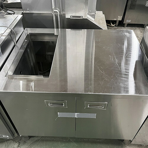 【中古】スチコン TSCO-061GBCL用架台 タニコー 幅860×奥ぶかさ660×高さ695 【貨物輸送別途積もり書き】【お役目用】【飲食店 バス発着場 勝手もと設備 屁っ放り台 お役目用屁っ放り台】