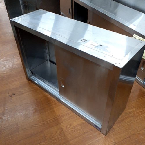 【中古】吊収納家具 幅900×奥ぶかさ300×高さ600 【貨物輸送別途積もり書き】【お役目用】【飲食店 バス発着場 勝手もと設備 吊収納家具 お役目用吊収納家具】