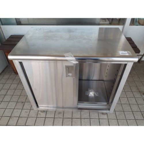 【中古】調理台 BGなし 幅830&times;奥行500&times;高さ850 【送料別途見積】【業務用】【飲食店 店舗 厨房機器 調理台 業務用調理台】｜厨房機器と店舗用品 TENPOS
