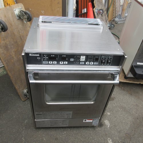 【中古】ガス高速オーブン リンナイ(Rinnai) RCK-20AS3 幅605×奥行685×高さ874 都市ガス 【送料別途見積】【業務用】【飲食店 店舗 厨房機器 オーブン 業務用オーブン】