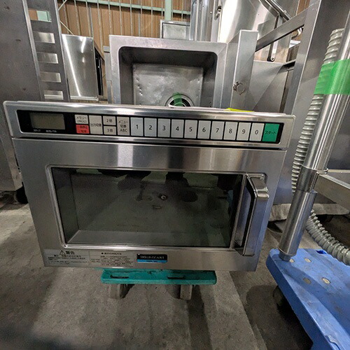 【業界最長1年保証】【中古】電子レンジ ホシザキ HMN-18C 幅422×奥行476×高さ337 【送料別途見積】【業務用】【飲食店 店舗 厨房機器 電子レンジ 業務用電子レンジ】
