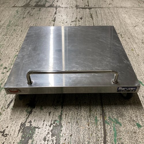 【中古】炊飯台車 マルゼン CR-44 幅450&times;奥行450&times;高さ100 【送料別途見積】【業務用】【飲食店 店舗 厨房機器 カート 配膳車 ワゴン 業務用カート 業務用配膳車 業務用ワゴン】｜厨房機器と店舗用品 TENPOS