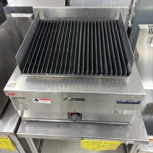 【業界最長1年保証】【中古】チャーブロイラー マルゼン RCB-066TB 幅600×奥行600×高さ300 都市ガス 【送料別途見積】【業務用】【飲食店 店舗 厨房機器 グリラー 焼物器 業務用グリラー 業務用焼物器】