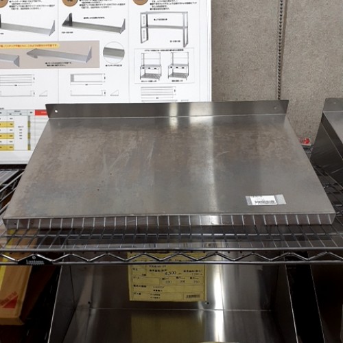【中古】平棚 幅600×奥ぶかさ350×高さ180 【貨物輸送別途積もり書き】【お役目用】【飲食店 バス発着場 勝手もと設備 平棚 上棚 お役目用平棚 お役目用上棚】