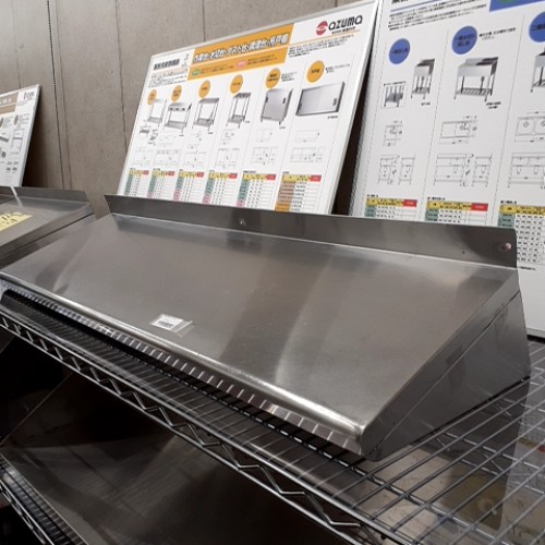 【中古】平棚 背なし 幅1000×奥行300×高さ150 【送料別途見積】【業務用】【飲食店 店舗 厨房機器 平棚 上棚 業務用平棚 業務用上棚】