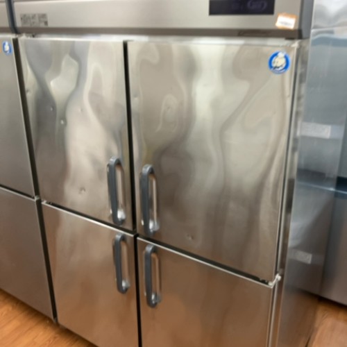 【実業家最長1年引き請ける】【中古】縦型冷凍器 北沢産業 KGRD-124FMD-F 幅1200×奥ふかさ800×高さ1950 三相200V 【貨物輸送別途積もり書き】【御役目用】【飲食店 バス発着場 勝手もと装具 冷凍器 御役目用冷凍器】