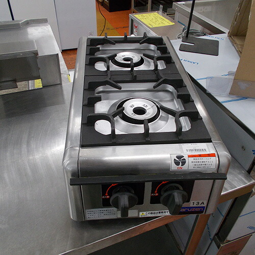 【中古】卓上コンロ マルゼン M-822DC 幅300×奥ふかさ540×高さ164 都市屁っ放り 【貨物輸送別途積もり書き】【御役目用】【飲食店 バス発着場 御厨子所計器 卓上ガスコンロ 御役目用卓上ガスコンロ】
