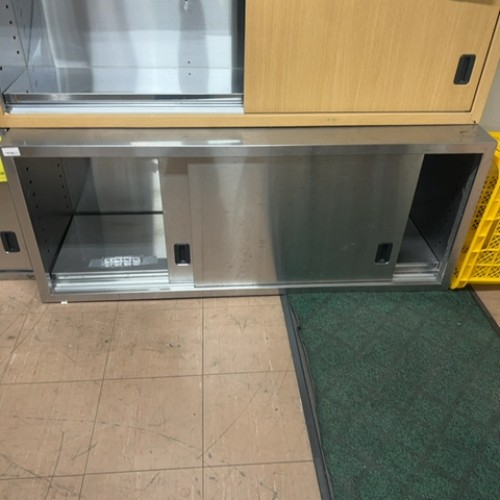 【中古】吊戸棚 BGなし 幅1500×奥行480×高さ600 【送料別途見積】【業務用】【飲食店 店舗 厨房機器 吊戸棚 業務用吊戸棚】