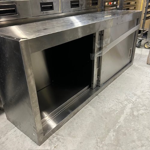 【中古】吊戸棚 幅1450×奥行350×高さ600 【送料別途見積】【業務用】【飲食店 店舗 厨房機器 吊戸棚 業務用吊戸棚】