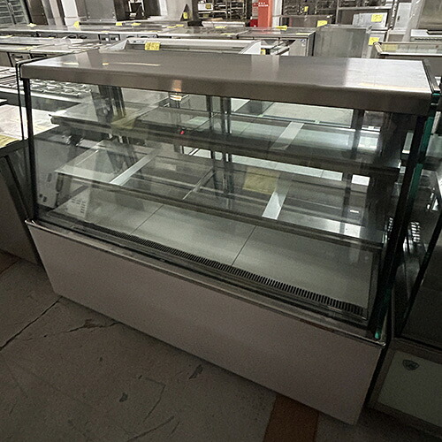 【中古】ケーキショーケース(3段) サンデン・リテールシステム TSA-150XC-B 幅1500&times;奥行652&times;高さ1155 【送料別途見積】【業務用】【飲食店 店舗 厨房機器 冷蔵ショーケース 業務用冷蔵ショーケース】｜厨房機器と店舗用品 TENPOS