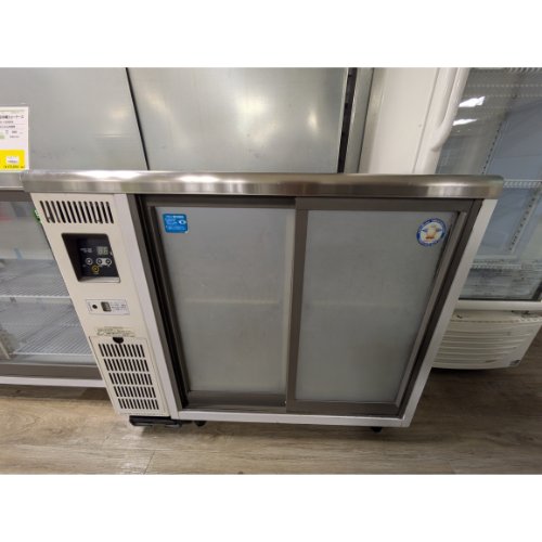 【中古】台下冷蔵陳列棚 フクシマ小峡谷花の冠(福島実業) TGC-30RE1 幅900×奥ふかさ600×高さ800 【貨物輸送別途積もり書き】【御勤め用】【飲食店 バス発着場 勝手もと備品 冷蔵陳列棚 御勤め用冷蔵陳列棚】