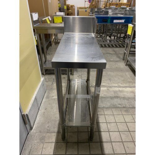 【中古】作業台 BGあり 幅300×奥行750×高さ790 【送料別途見積】【業務用】【飲食店 店舗 厨房機器 作業台 業務用作業台】
