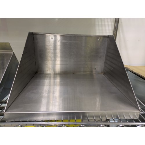 【中古】平棚 背板付き 幅400×奥行350×高さ250 【送料別途見積】【業務用】【飲食店 店舗 厨房機器 平棚 上棚 業務用平棚 業務用上棚】