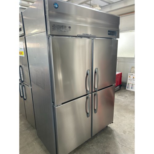 【中古】縦型電気冷蔵庫 ホシザキ HR-120AT3-ML 幅1200×奥ふかさ650×高さ1910 三相200V 【貨物輸送別途積もり書き】【御勤め用】【飲食店 バス発着場 勝手もと備品 電気冷蔵庫 御勤め用電気冷蔵庫】
