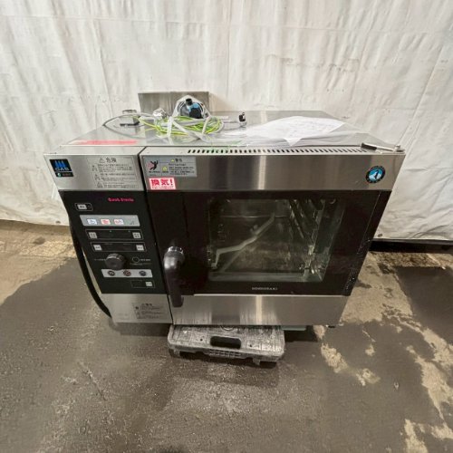 【中古】スチームコンベクションオーブン ホシザキ MIC-5結核症-GA 幅750×奥ふかさ560×高さ685 都市屁っ放り 【貨物輸送別途積もり書き】【御勤め用】【飲食店 バス発着場 勝手もと備品 オーヴン 御勤め用オーヴン】