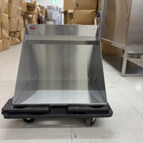【中古】水切り台 背あり 幅520×奥ふかさ400×高さ430 【貨物輸送別途積もり書き】【御役目用】【飲食店 バス発着場 御厨子所計器 風変わりシンク 御役目用風変わりシンク】