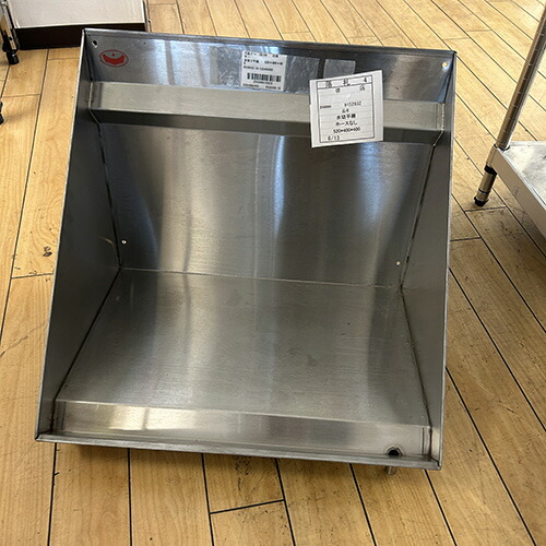 【中古】水切り平棚 マルゼン 幅520×奥行400×高さ400 【送料別途見積】【業務用】【飲食店 店舗 厨房機器 平棚 上棚 業務用平棚 業務用上棚】