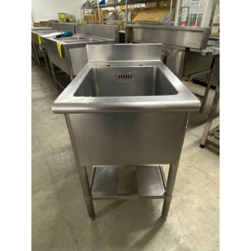 【中古】一槽シンク BGあり 幅500×奥行750×高さ790 【送料別途見積】【業務用】【飲食店 店舗 厨房機器 一槽シンク 業務用一槽シンク】|厨房機器と店舗用品 TENPOS