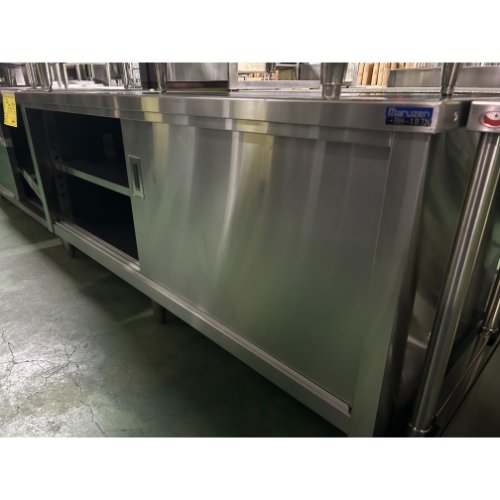 【中古】膳立て台 BGなし マルゼン BH-187W 幅1800×奥ふかさ750×高さ800 【貨物輸送別途積もり書き】【御勤め用】【飲食店 バス発着場 勝手もと備品 膳立て台 御勤め用膳立て台】
