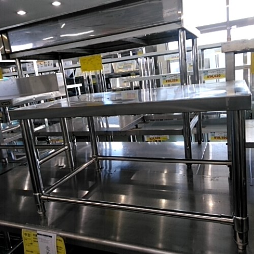 【中古】コンロ台 BGなし 幅850×奥行550×高さ470 【送料別途見積】【業務用】【飲食店 店舗 厨房機器 ガス台 業務用ガス台】
