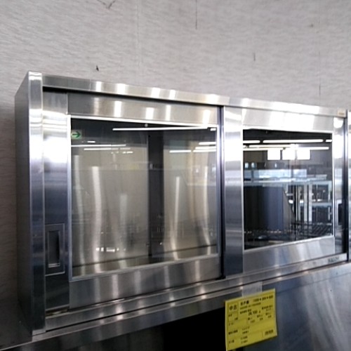 【中古】吊収納家具 幅1200×奥ぶかさ300×高さ600 【貨物輸送別途積もり書き】【お役目用】【飲食店 バス発着場 勝手もと設備 吊収納家具 お役目用吊収納家具】