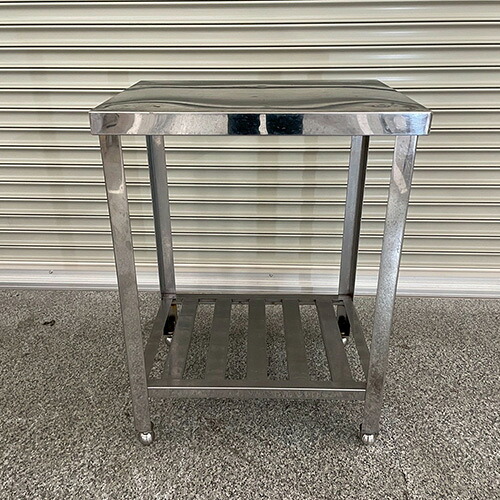 【中古】作業台 BGなし 幅600×奥行450×高さ800 【送料別途見積】【業務用】【飲食店 店舗 厨房機器 作業台 業務用作業台】