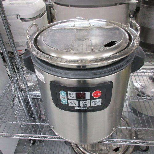 【中古】吸いものジャー 象印 TH-CU080 幅365×奥ふかさ315×高さ375 【貨物輸送別途積もり書き】【お役目用】【飲食店 バス発着場 勝手もと装置 ウォーマー お役目用吸いものジャー】