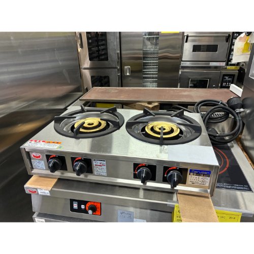 【中古】屁っ放り親子コンロ マルゼン M-222C 幅680×奥ふかさ420×高さ160 都市屁っ放り 【貨物輸送別途積もり書き】【お役目用】【飲食店 バス発着場 勝手もと装置 卓上ガスコンロ お役目用卓上ガスコンロ】