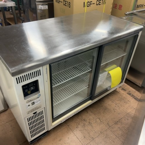 【中古】台下冷蔵陳列棚 フクシマ小峡谷花の冠(福島実業) TGC-40RE 幅1200×奥ふかさ600×高さ800 【貨物輸送別途積もり書き】【御勤め用】【飲食店 バス発着場 勝手もと備品 冷蔵陳列棚 御勤め用冷蔵陳列棚】