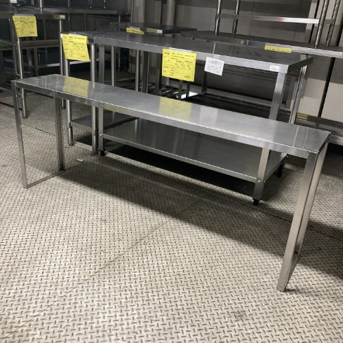 【中古】上棚 幅1500×奥ふかさ300×高さ600 【貨物輸送別途積もり書き】【御役目用】【飲食店 バス発着場 御厨子所計器 平棚 上棚 御役目用平棚 御役目用上棚】