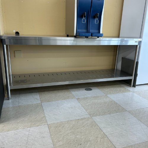【中古】作業台 BGなし タニコー 幅1930×奥行600×高さ800 【送料別途見積】【業務用】【飲食店 店舗 厨房機器 作業台 業務用作業台】