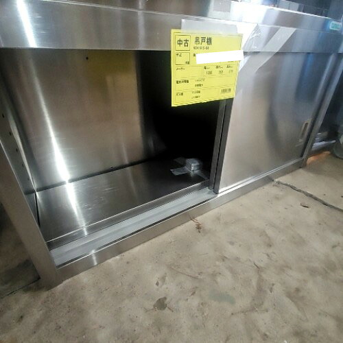【中古】吊収納家具 幅1200×奥ぶかさ350×高さ570 【貨物輸送別途積もり書き】【お役目用】