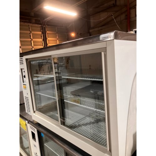 【中古】冷蔵陳列棚 パナソニック(Panasonic) SMR-V1261 幅1200×奥ふかさ600×高さ800 【貨物輸送無料】【御勤め用】