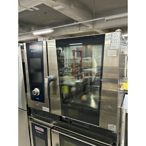 【業界最長1年保証】【中古】スチームコンベクションオーブン ラショナル LM100BE 幅850×奥行842×高さ854 三相200V 【送料別途見積】【業務用】