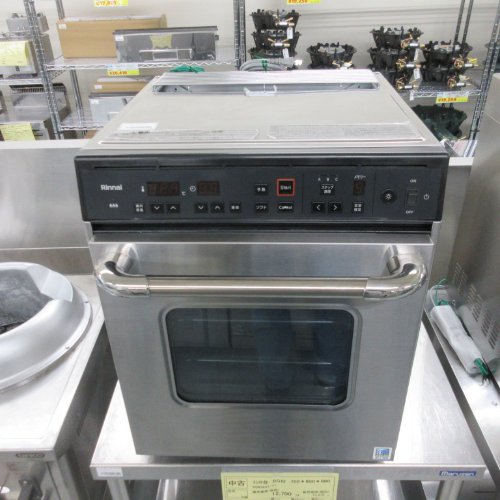 【業界最長1年保証】【中古】ガス高速オーブン リンナイ(Rinnai) RCK-S10AS 幅470×奥行645×高さ586 都市ガス 【送料別途見積】【業務用】【飲食店 店舗 厨房機器 オーブン 業務用オーブン】