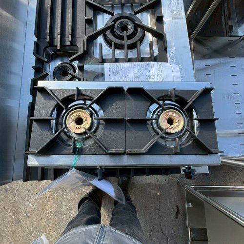 【中古】2口ガステーブルコンロ マルゼン RSB-211A 幅545×奥行275×高さ151 都市ガス 【送料別途見積】【業務用】【飲食店 店舗 厨房機器 ガステーブル IHテーブル 業務用ガステーブル 業務用IHテーブル】