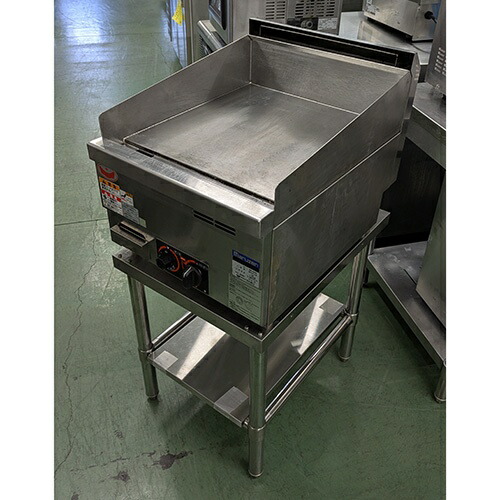 【実業界最長1年引き受ける】【中古】ガスグリドル マルゼン MGG-046肺結核 幅450×奥ふかさ600×高さ460 都市屁っ放り 【貨物輸送別途積もり書き】【御役目用】【飲食店 バス発着場 御厨子所計器 グリドル 鉄板焼器 御役目用グリドル 御役目用鉄板焼器】
