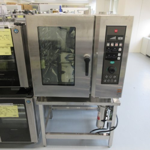 【業界最長1年保証】【中古】ガススチームコンベクションオーブン タニコー TSCO-61GBCR 幅840×奥行730×高さ820 都市ガス 【送料別途見積】【業務用】【飲食店 店舗 厨房機器 オーブン 業務用オーブン】