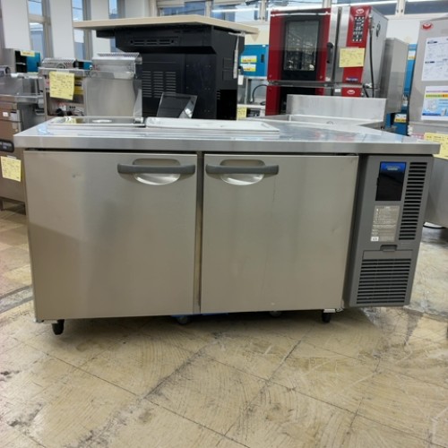 【中古】冷蔵サンドイッチコールドテーブル ホシザキ RT-150SNF-E-R 幅1500×奥ふかさ700×高さ800 【貨物輸送別途積もり書き】【御勤め用】【飲食店 バス発着場 勝手もと備品 サンドイッチコールドテーブル 御勤め用サンドイッチコールドテーブル】
