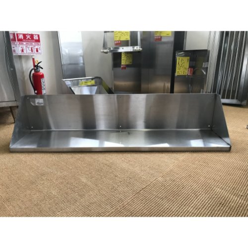 【中古】平棚 幅1350×奥ふかさ300 【貨物輸送別途積もり書き】【御役目用】【飲食店 バス発着場 御厨子所計器 平棚 上棚 御役目用平棚 御役目用上棚】