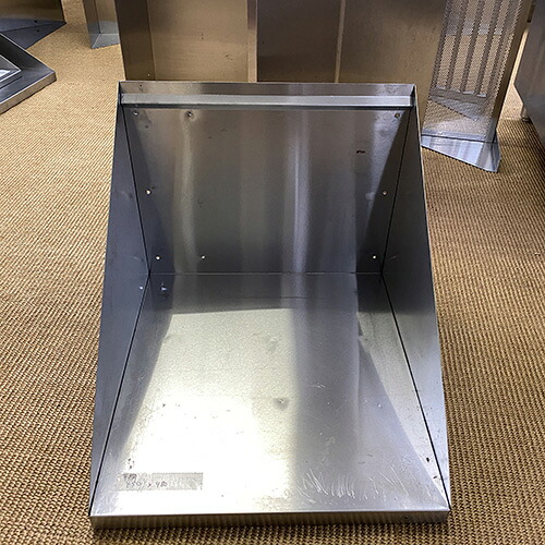 【中古】平棚 幅450×奥行480 【送料別途見積】【業務用】【飲食店 店舗 厨房機器 平棚 上棚 業務用平棚 業務用上棚】