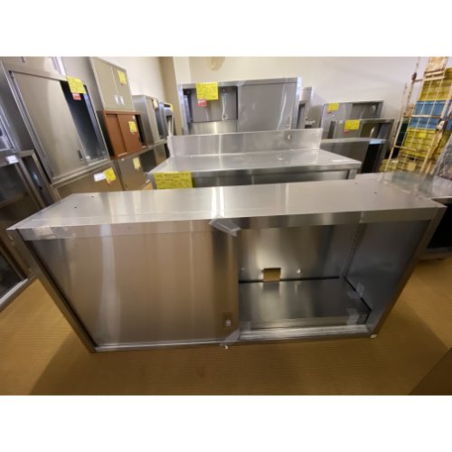 【中古】吊戸棚 幅1500×奥行350×高さ750 【送料別途見積】【業務用】【飲食店 店舗 厨房機器 吊戸棚 業務用吊戸棚】
